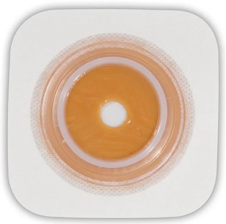 PLACCA NATURA+ FLESSIBILE IN STOMAHESIVE NATURA+ 45MM 5 PEZZI CON CEROTTO IDROCOLLOIDALE - Farmaunclick.it