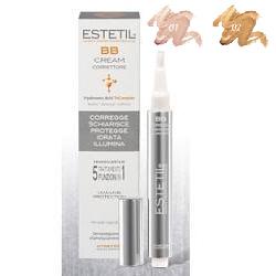 ESTETIL BB CREAM CORRETTORE ILLUMINANTE BORSE E OCCHIAIE 2 PENNA 2,5ML - Farmaunclick.it
