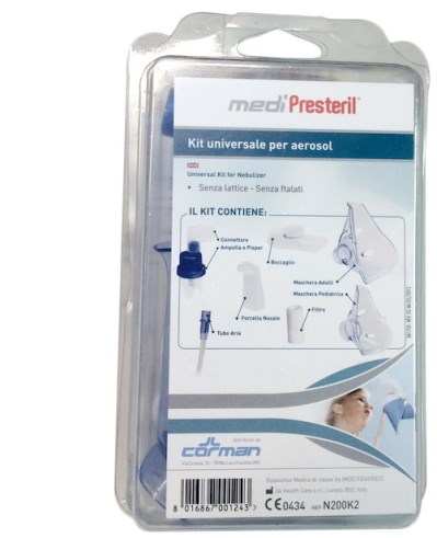 KIT NEBULIZZAZIONE MEDIPRESTERIL UNIVERSALE - Farmaunclick.it