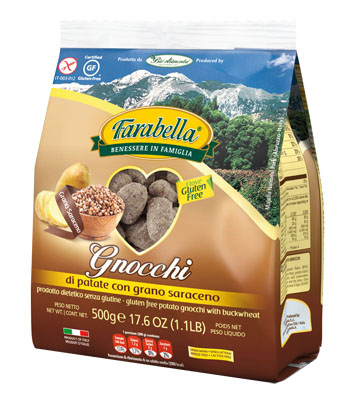 FARABELLA GNOCCHI DI PATATE AL GRANO SARACENO 500 G - Farmaunclick.it
