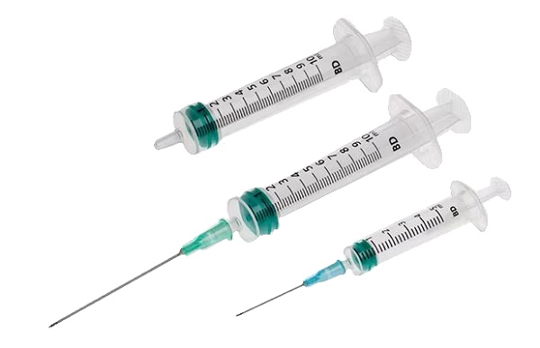 SIRINGA BECTON DICKINSON EMERALD CAPACITA' 5ML 23 GAUGE 11/4 10 PEZZI - Farmaunclick.it