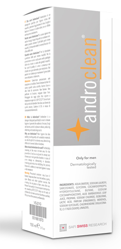 ANDROCLEAN DETERGENTE INTIMO MASCHILE 150ML - Farmaunclick.it