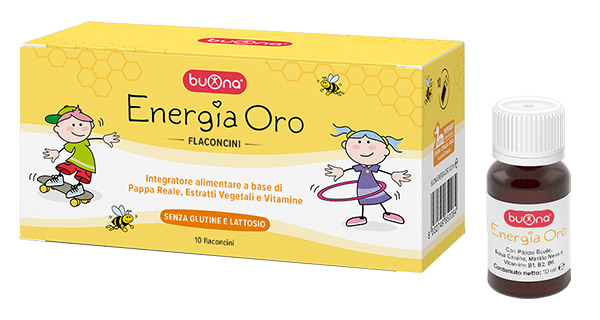 BUONA ENERGIA ORO 10 FLACONCINI DA 10 ML - Farmaunclick.it