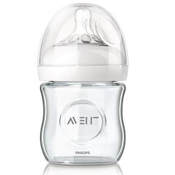 AVENT BIBERON NATURAL IN VETRO DA 120 ML - Farmaunclick.it