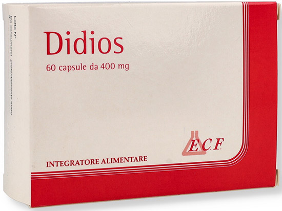 DIDIOS INTEGRATORE ALIMENTARE BLISTER 60 CAPSULE 24 G - Farmaunclick.it
