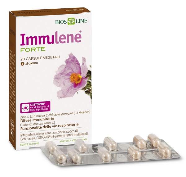 BIOSLINE IMMULENE FORTE 20 CAPSULE - Farmaunclick.it
