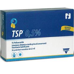TSP 0,5% SOLUZIONE OFTALMICA UMETTANTE LUBRIFICANTE 30 FLACONCINI MONODOSE 0,5 ML - Farmaunclick.it