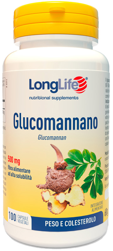LONGLIFE GLUCOMANNANO 100 CAPSULE VEGETALI - Farmaunclick.it