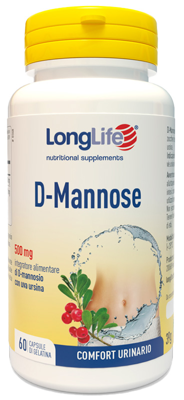 LONGLIFE D-MANNOSE 60 CAPSULE - Farmaunclick.it