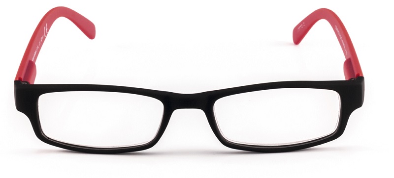 CONTACTA ONE OCCHIALI PREMONTATI PER PRESBIOPIA ROSSO +1,00 DIOTTRIA 1 PAIO - Farmaunclick.it