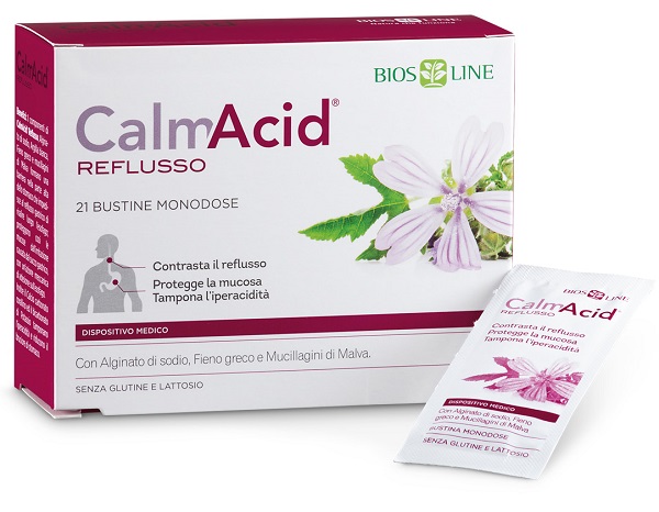 BIOSLINE CALMACID REFLUSSO 21 BUSTINE MONODOSE - Farmaunclick.it
