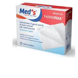 GARZA COMPRESSA MEDS FARMATEXA OCULARE 10 PEZZI - Farmaunclick.it