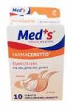 CEROTTO MEDS STRIPS TELA IPOALLERGENICO ELASTICIZZATO ASSORTITI 10 PEZZI - Farmaunclick.it