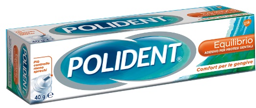 POLIDENT EQUILIBRIO ADESIVO PER PROTESI DENTARIA 40 G - Farmaunclick.it