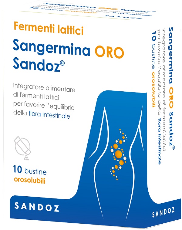SANGERMINA ORO 10 BUSTINE OROSOLUBILE - Farmaunclick.it