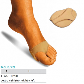 ORIONE OK PED G118 CUSCINETTO METATARSALE GEL POLIMERO 1 PAIO DESTRO + SINISTRO MISURA S 1 PAIO - Farmaunclick.it