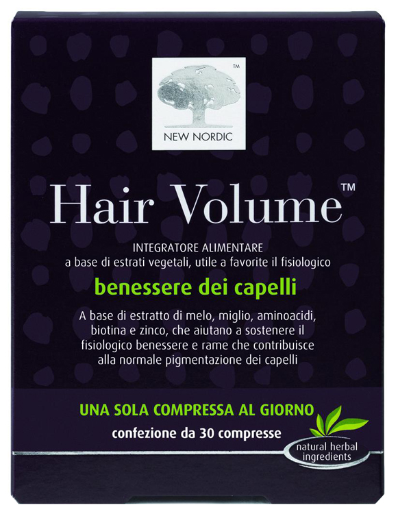 HAIR VOLUME INTEGRATORE ALIMENTARE BLISTER 30 COMPRESSE - Farmaunclick.it