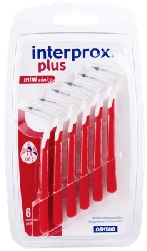 INTERPROX PLUS MINICONICO ROSSO 6 PEZZI - Farmaunclick.it