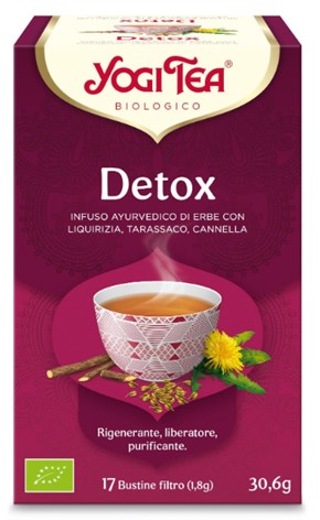 YOGI TEA DETOX BIO 30,6 G - Farmaunclick.it