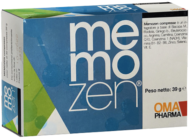 MEMOZEN 30 COMPRESSE 39 G - Farmaunclick.it