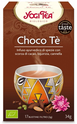 YOGI TEA CHOCO TE' BIOLOGICO 34 G - Farmaunclick.it