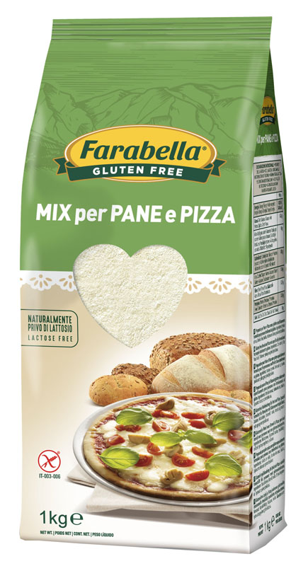 FARABELLA FARINA PREPARATO PANE/PIZZA 1 KG - Farmaunclick.it