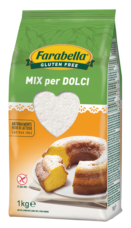 FARABELLA FARINA PREPARATO DOLCI 1 KG - Farmaunclick.it
