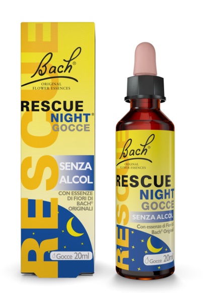 RESCUE ORIGINAL NIGHT SENZA ALCOL GOCCE 20 ML - Farmaunclick.it