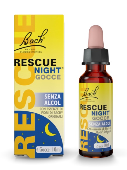 RESCUE ORIGINAL NIGHT SENZA ALCOL GOCCE 10 ML - Farmaunclick.it