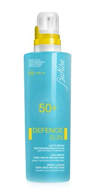 DEFENCE SUN BIONIKE LATTE SPRAY SPF 50+ PROTEZIONE MOLTO ALTA 200 ML - Farmaunclick.it