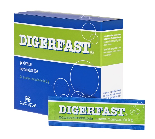 DIGERFAST POLVERE 24 BUSTINE MONODOSE 2 G - Farmaunclick.it