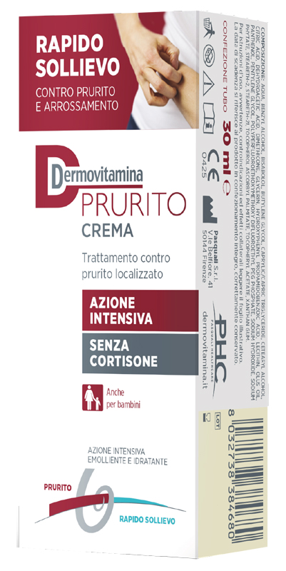 DERMOVITAMINA PRURITO CREMA AZIONE INTENSIVA SENZA CORTISONE 30 ML - Farmaunclick.it