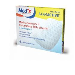 CEROTTO FARMACTIVE CICATRICI 7,5X10CM 4 PEZZI - Farmaunclick.it
