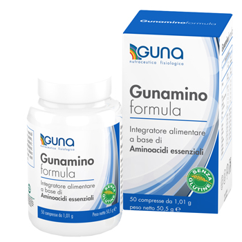 GUNAMINO FORMULA 50 COMPRESSE 50,50 G - Farmaunclick.it