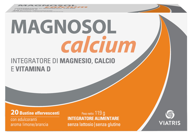 MAGNOSOL CALCIUM POLVERE EFFERVESCENTE 20 BUSTINE - Farmaunclick.it