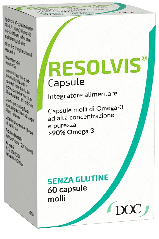 RESOLVIS 60 CAPSULE MOLLI - Farmaunclick.it