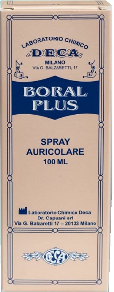 BORAL PLUS SPRAY AURICOLARE 100 ML - Farmaunclick.it