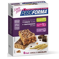PESOFORMA BARRETTA CEREALI/CIOCCOLATO 12 X 31 G - Farmaunclick.it