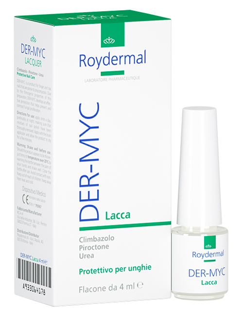 LACCA PROTETTIVA PER UNGHIE DER-MYC FLACONE 4 ML - Farmaunclick.it