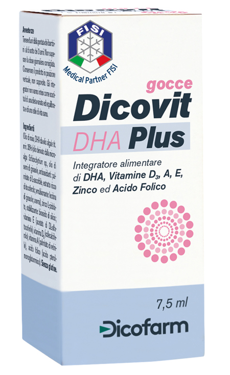 DICOVIT DHA PLUS 7,5 ML - Farmaunclick.it
