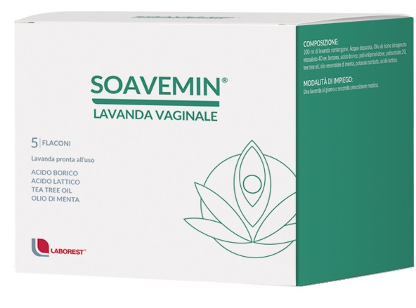 SOAVEMIN LAVANDA VAGINALE 5 FLACONI 100 ML - Farmaunclick.it