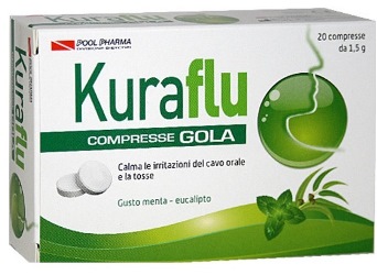 KURAFLU GOLA EUCALIPTO 20 COMPRESSE 1,5 G - Farmaunclick.it
