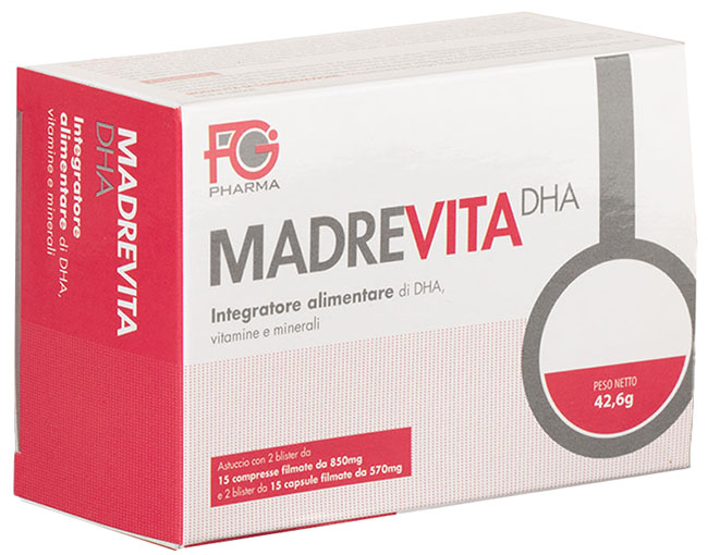 MADREVITA DHA 30 COMPRESSE + 30 CAPSULE - Farmaunclick.it