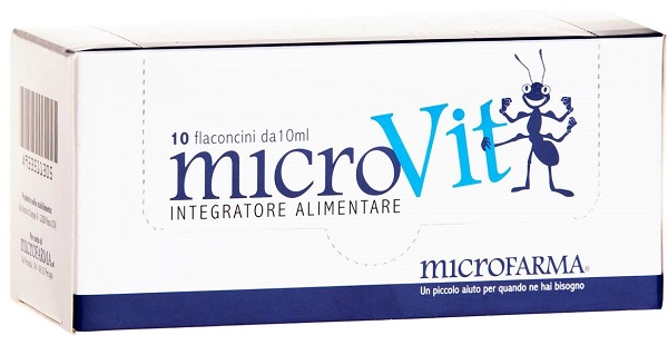 MICROVIT 10 FLACONCINI DA 10 ML - Farmaunclick.it