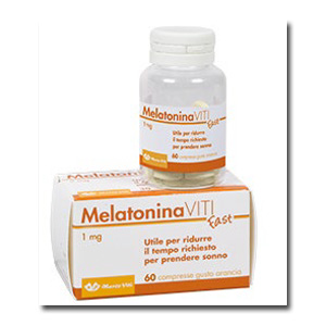 MELATONINA VITI FAST 1MG 60 COMPRESSE GUSTO ARANCIA - Farmaunclick.it