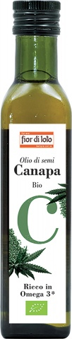 FIOR DI LOTO OLIO DI SEMI DI CANAPA BIO 250 ML - Farmaunclick.it