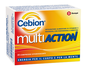CEBION MULTIACTION 20 COMPRESSE EFFERVESCENTI - Farmaunclick.it