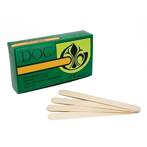 ABBASSALINGUA IN LEGNO DI BETULLA 100 PEZZI - Farmaunclick.it