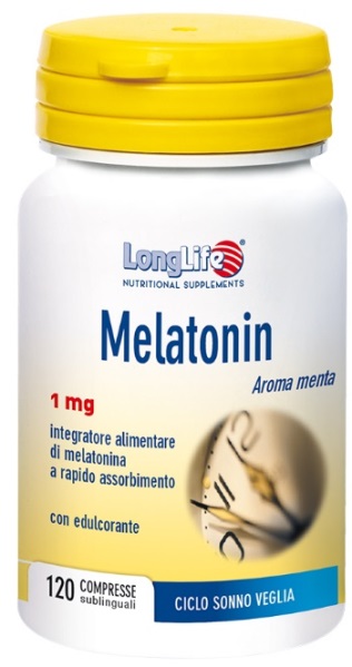 LONGLIFE MELATONIN 1 MG 120 COMPRESSE - Farmaunclick.it
