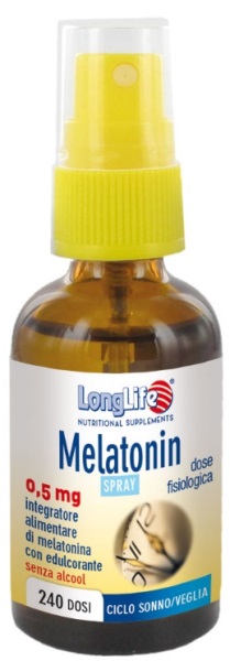 LONGLIFE MELATONIN SPRAY 0,5MG 30 ML - Farmaunclick.it